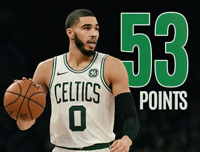 Jayson Tatum scores career.